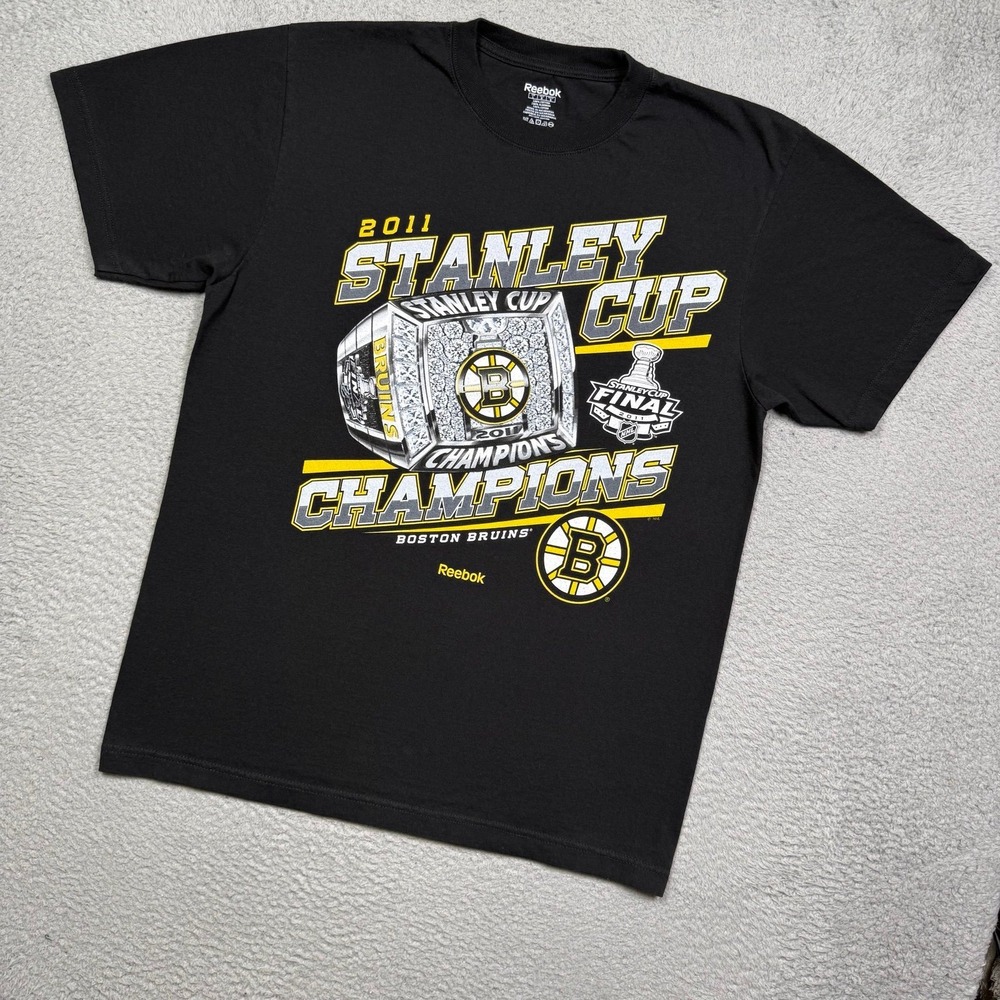 Boston‎ Bruins 2011 Stanley Cup NHL T-shirt